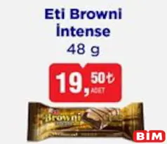 ETİ BROWNİ INTENSE KEK 48 G